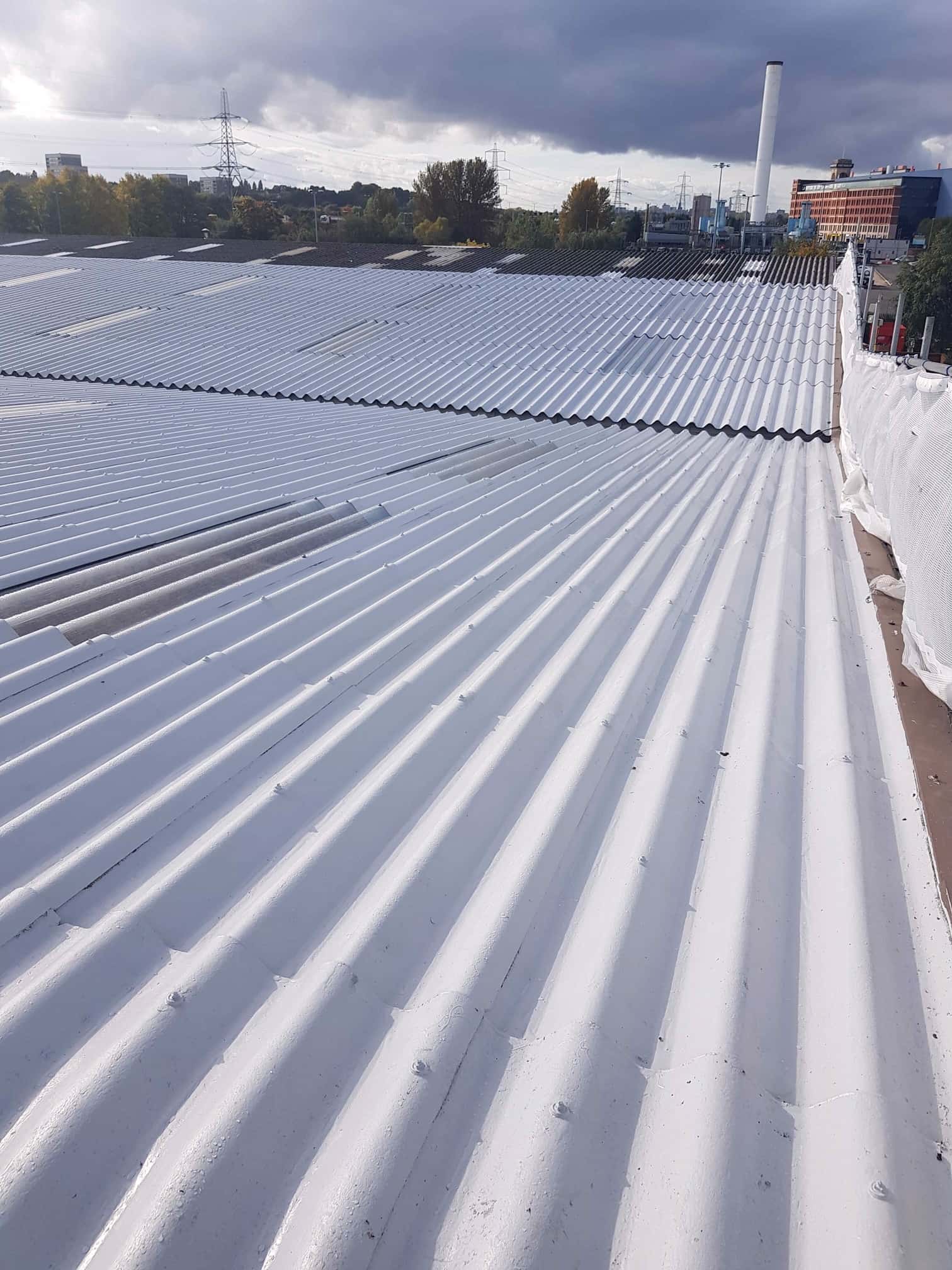 Asbestos roof coating Advantage Graphene Alltimes
